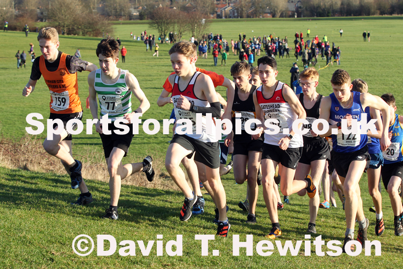 Mens under-17s Sherman Cup, 2020 Sherman Cup/Davison Shield, Temple Park, South Shields.  Photo: David T. Hewitson/Sports for All Pics